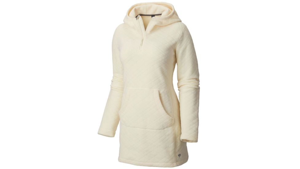 Diamond Quartz Tunic Hoody - Womens-Snow-X-Small