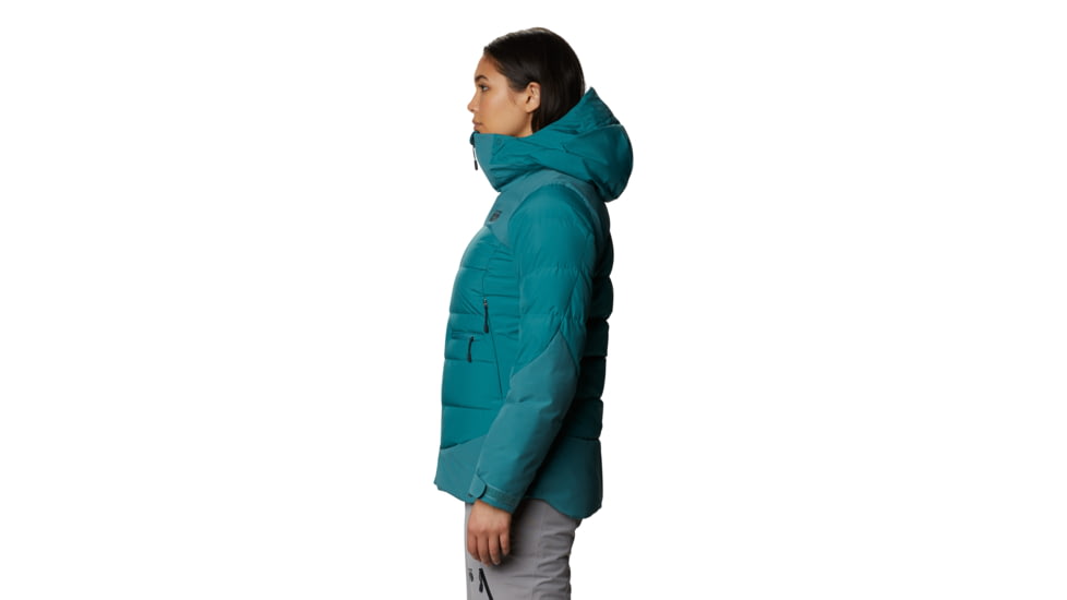 Mountain Hardwear Direct North Down Jacket - Women's, Washed Turq, Small, OL8009447-S