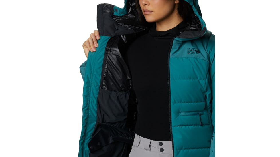 Mountain Hardwear Direct North Down Jacket - Women's, Washed Turq, Small, OL8009447-S