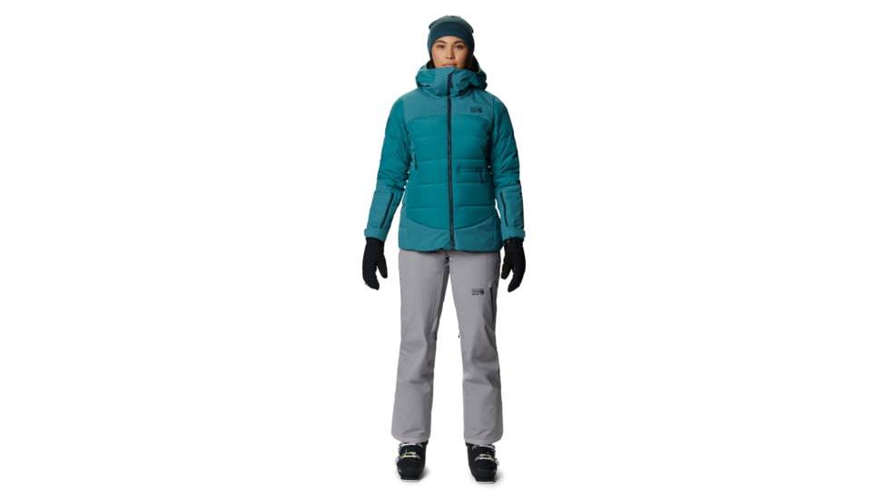 Mountain Hardwear Direct North Down Jacket - Women's, Washed Turq, Small, OL8009447-S