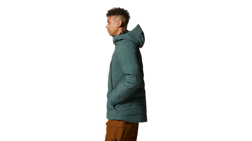 Mountain Hardwear Direct North Gore-Tex Down Jacket - Mens, Black Spruce, Small, 1942901352-Black Spruce-S