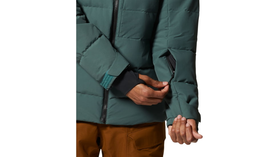 Mountain Hardwear Direct North Gore-Tex Down Jacket - Mens, Black Spruce, Small, 1942901352-Black Spruce-S