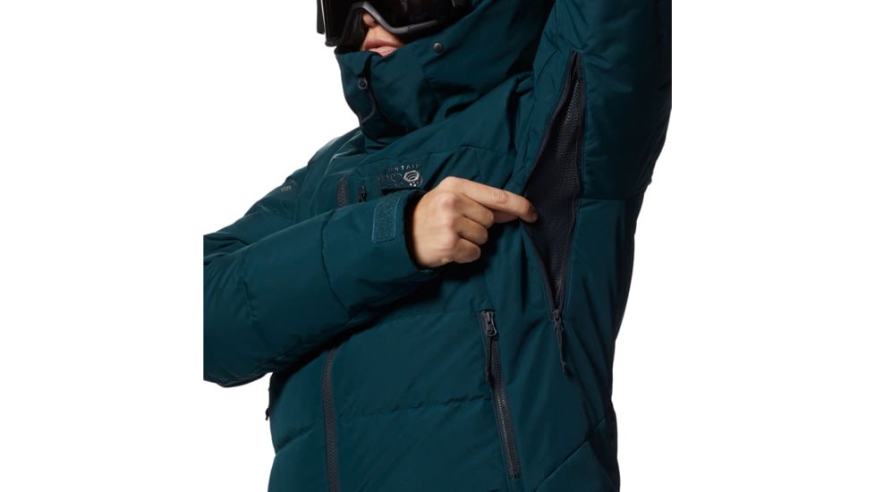 Mountain Hardwear Direct North Gore-Tex Down Jacket - Womens, Dark Marsh, Small, 1943111375-Dark Marsh-S