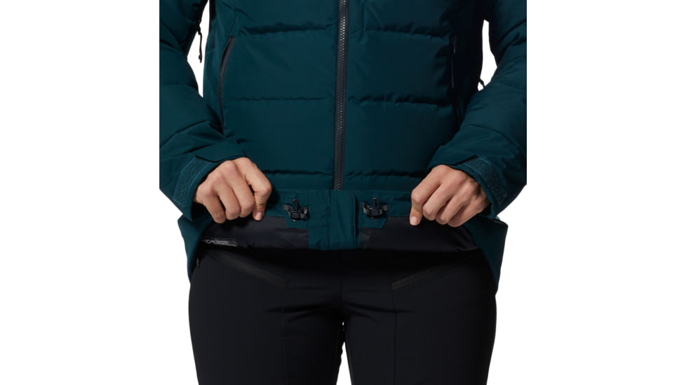 Mountain Hardwear Direct North Gore-Tex Down Jacket - Womens, Dark Marsh, Small, 1943111375-Dark Marsh-S