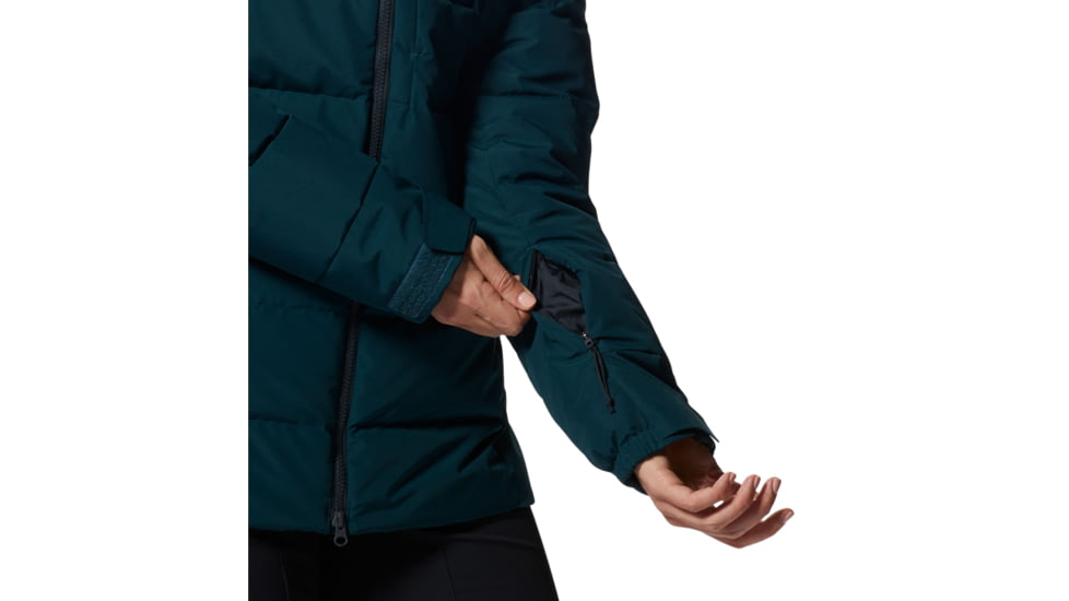 Mountain Hardwear Direct North Gore-Tex Down Jacket - Womens, Dark Marsh, Small, 1943111375-Dark Marsh-S