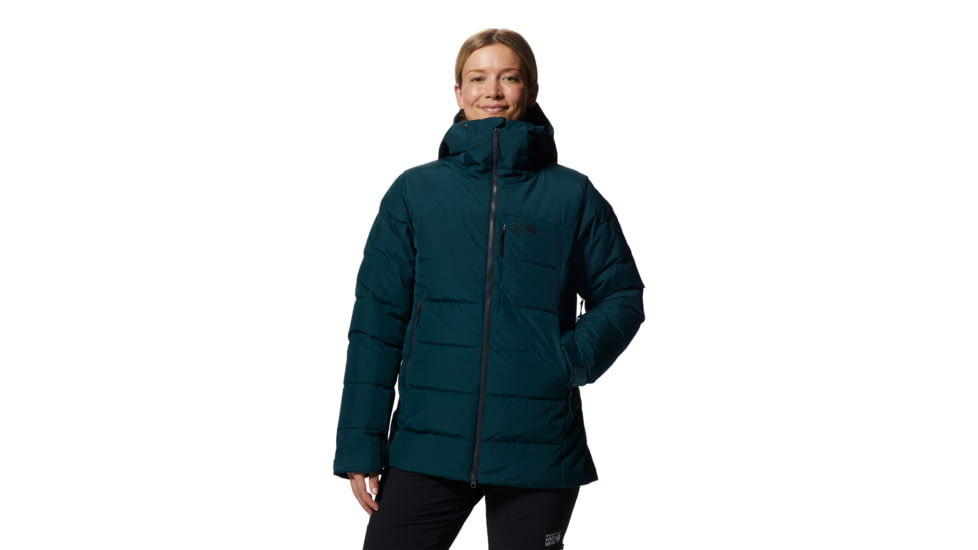 Mountain Hardwear Direct North Gore-Tex Down Jacket - Womens, Dark Marsh, Small, 1943111375-Dark Marsh-S