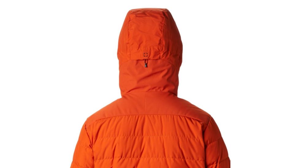 Mountain Hardwear Direct North Gore Windstopper Down Jacket - Mens, Haze Orange, Large, 1851271866-L