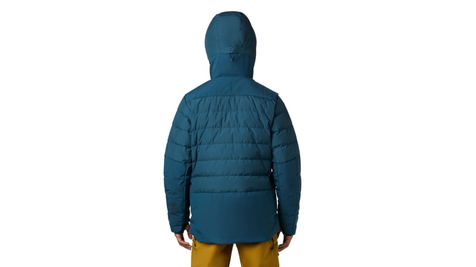 Mountain Hardwear Direct North Gore Windstopper Down Jacket - Mens, Icelandic, 2XL, OM7769324-XXL