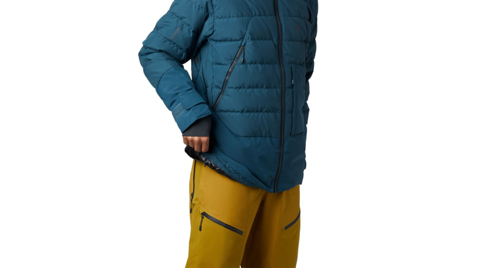 Mountain Hardwear Direct North Gore Windstopper Down Jacket - Mens, Icelandic, 2XL, OM7769324-XXL