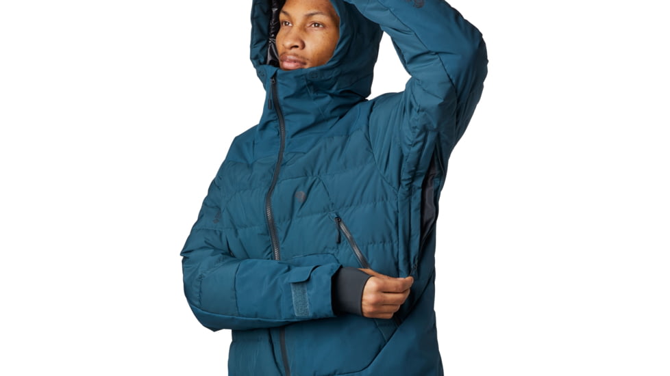 Mountain Hardwear Direct North Gore Windstopper Down Jacket - Mens, Icelandic, 2XL, OM7769324-XXL