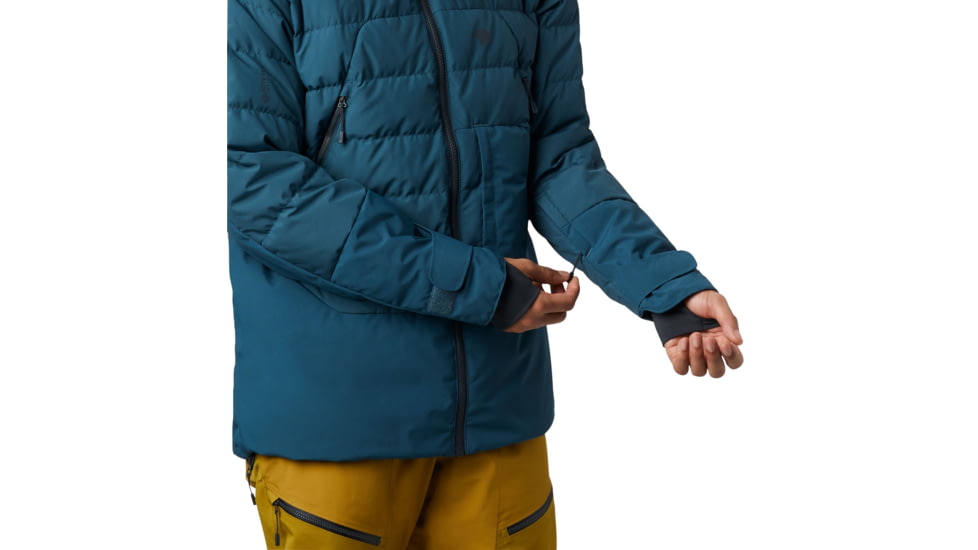 Mountain Hardwear Direct North Gore Windstopper Down Jacket - Mens, Icelandic, 2XL, OM7769324-XXL