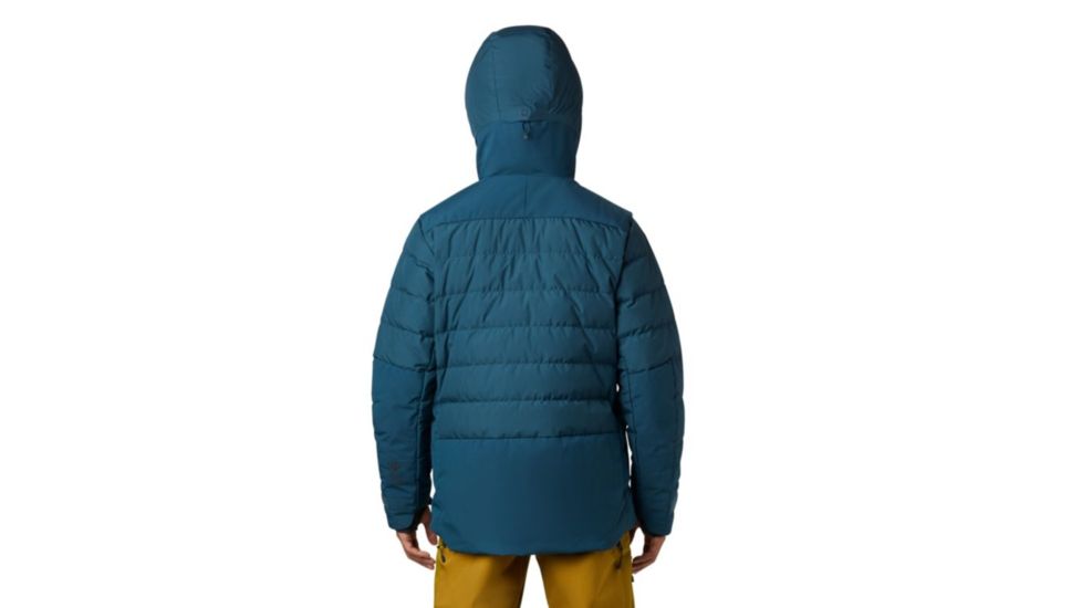 Mountain Hardwear Direct North Gore Windstopper Down Jacket - Mens, Icelandic, Large, 1851271324-L