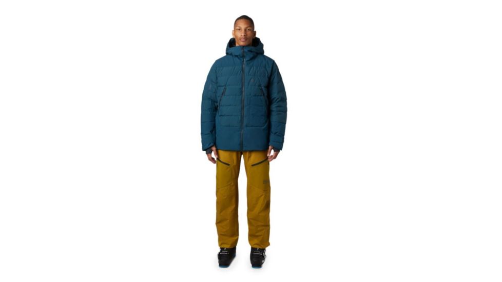 Mountain Hardwear Direct North Gore Windstopper Down Jacket - Mens, Icelandic, Large, 1851271324-L