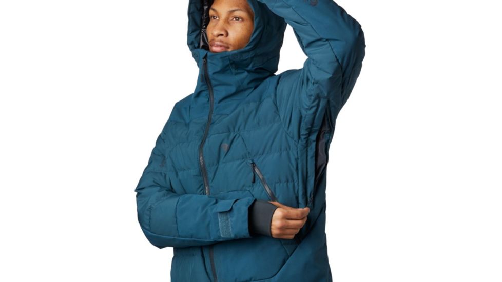 Mountain Hardwear Direct North Gore Windstopper Down Jacket - Mens, Icelandic, Large, 1851271324-L