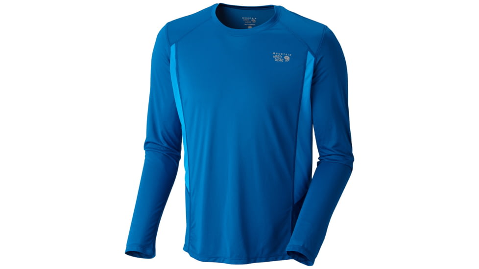 Mountain Hardwear Double Wicked Long Sleeve Shirt - Men's-Deep Lagoon-Small