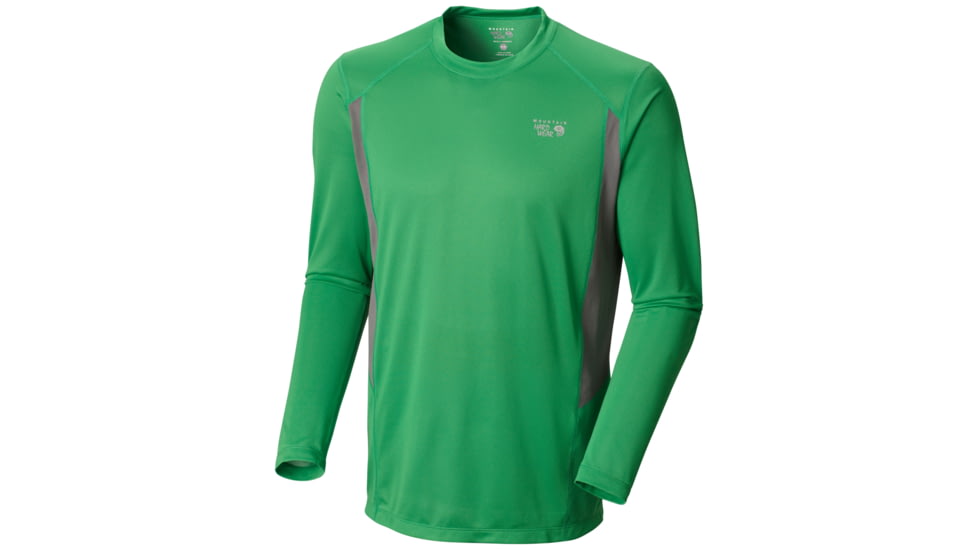 Mountain Hardwear Double Wicked Long Sleeve Shirt - Men's-Fuse Green-Small