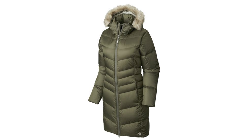 Mountain Hardwear Downtown Coat - Women's-Stone Green-Large