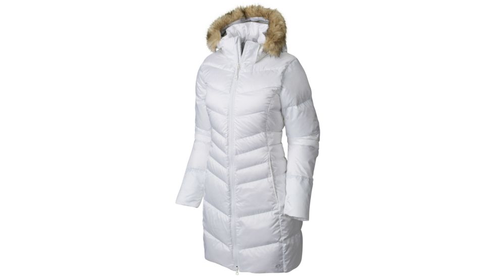 Mountain Hardwear Downtown Coat - Womens-White-Medium