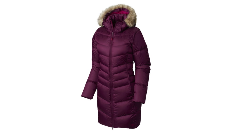 Mountain Hardwear Downtown Coat - Womens-Dark Raspberry-Medium