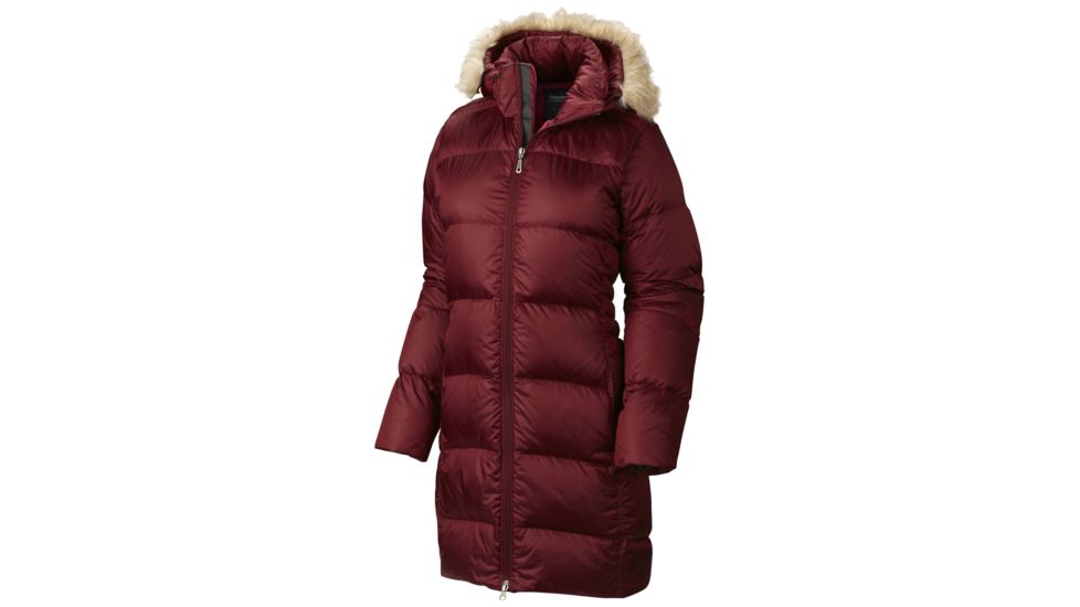 Mountain Hardwear Downtown Down Coat - Women's-Rich Wine-X-Small