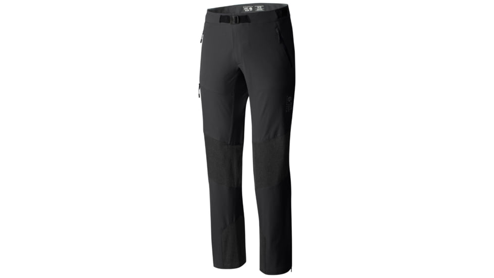 Mountain Hardwear Dragon Pant - Mens, Shark, Waist Large, Inseam Short OM7149011-L-S