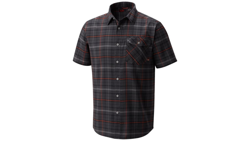 Mountain Hardwear Drummond Short Sleeve Shirt - Men's, Shark, L 1708181011-L