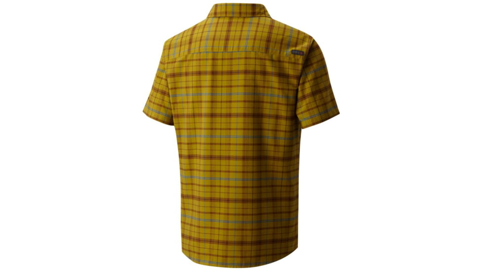 Mountain Hardwear Drummond Short Sleeve Shirt - Men's, Dark Citron, S 1708181358-S