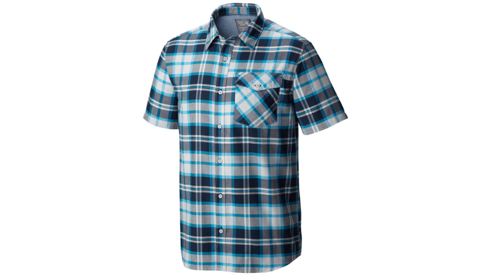Mountain Hardwear Drummond Short Sleeve Shirt - Men's-Hardwear Navy-Large
