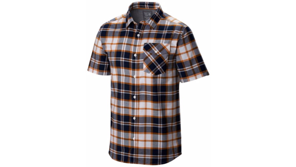 Mountain Hardwear Drummond Short Sleeve Shirt - Men's-Collegiate Navy-Medium