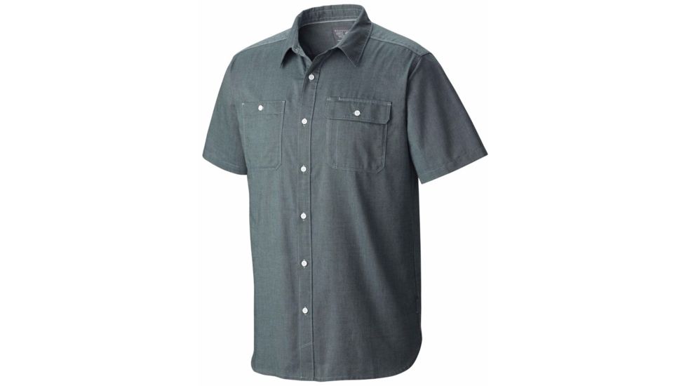 Drummond Utility Short Sleeve - Mens-Ice Shadow-Large