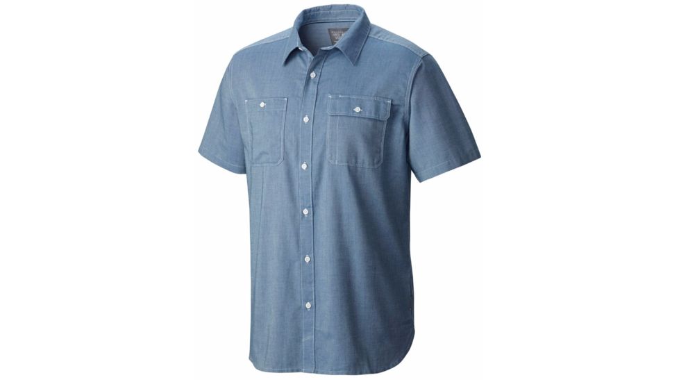 Drummond Utility Short Sleeve - Mens-Phoenix Blue-Small