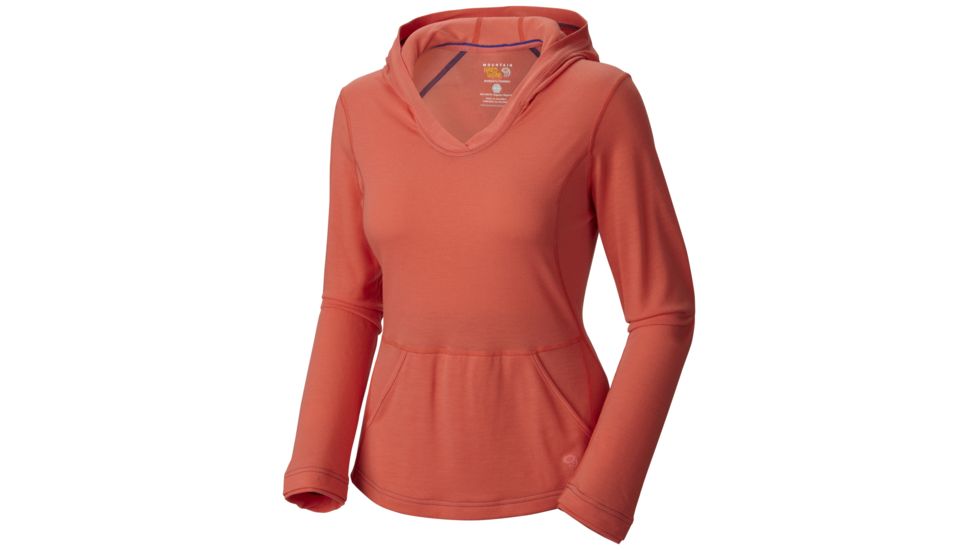Mountain Hardwear Dry Hiker Hoody - Women's-Wild Melon-X-Small