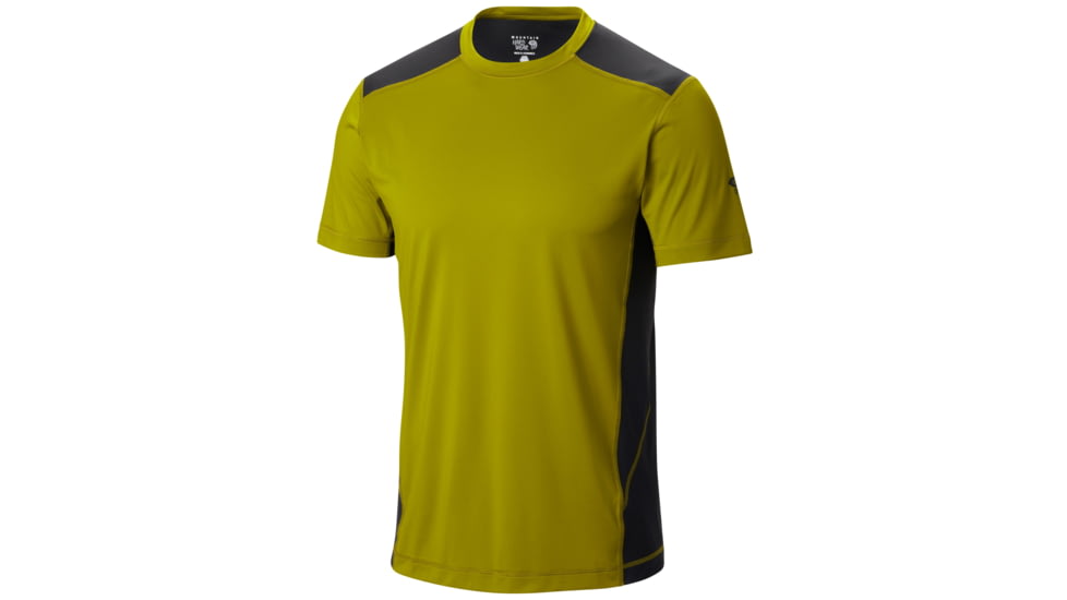 DryHiker Justo Short Sleeve T - Mens-Python Green-Medium