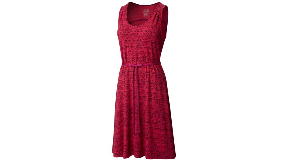 Mountain Hardwear DrySpun Batika Dress - Women's-Dark Raspberry-Small