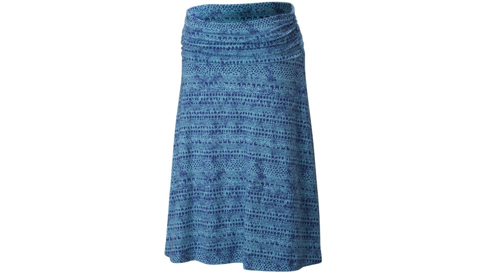 DrySpun Batika Skirt - Womens -Nectar Blue-Small