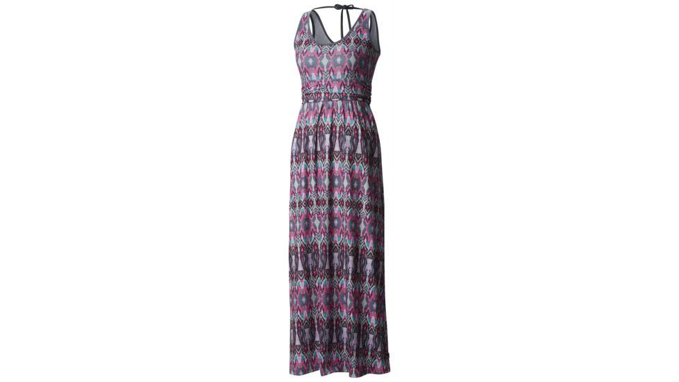 Mountain Hardwear DrySpun Perfect Printed Maxi - Women's-Dark Raspberry-Large