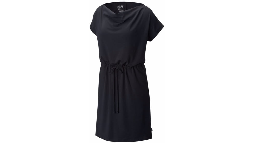 DrySpun Perfect Tee Dress - Womens-Black-X-Small