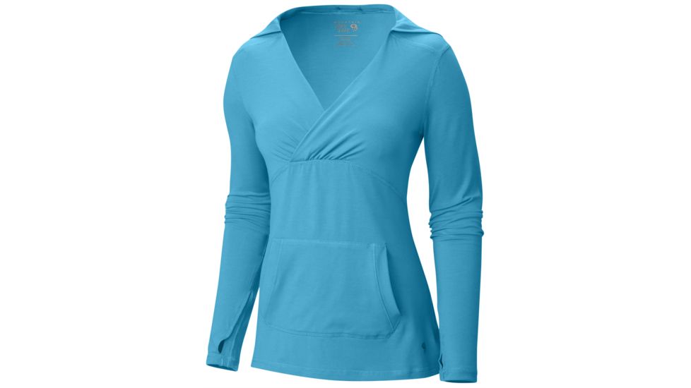 DrySpun Pullover Hoodie - Womens -Atoll-Small