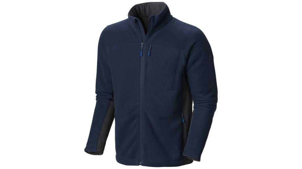 Mountain Hardwear Dual Fleece Jacket - Men's-Collegiate Navy-Small