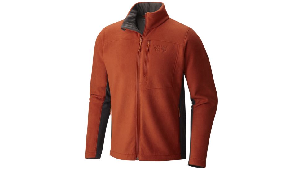 Mountain Hardwear Dual Fleece Jacket - Men's-Dark Copper-X-Large
