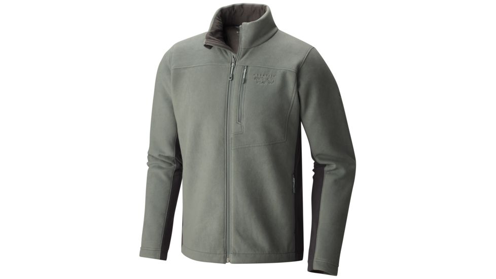 Mountain Hardwear Dual Fleece Jacket - Men's-Thunderhead Grey-Medium