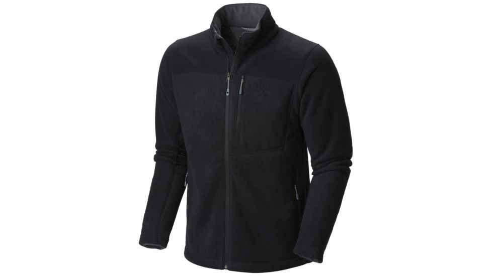 Mountain Hardwear Dual Fleece Jacket - Men's-Black-Large