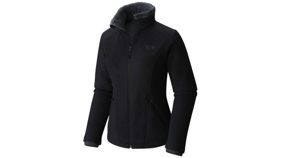 Mountain Hardwear Dual Fleece Jacket - Women's-Black-X-Large