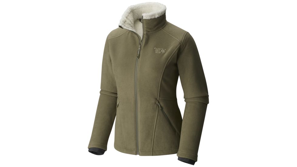 Mountain Hardwear Dual Fleece Jacket - Women's-Stone Green-Large