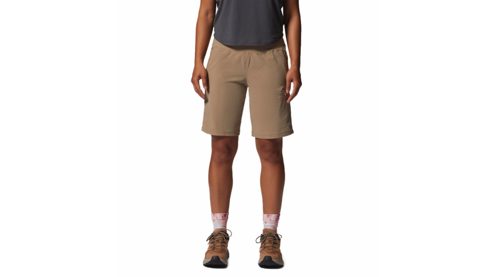 Mountain Hardwear Dynama/2 Bermuda Shorts - Womens, Khaki, Medium, 1880761297-Khaki-M-R