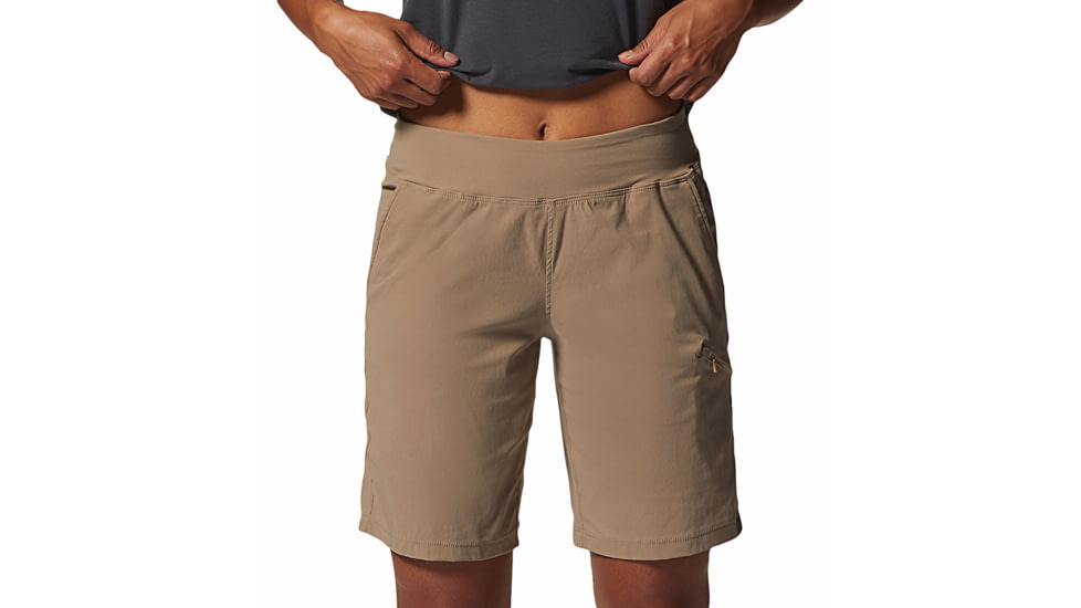 Mountain Hardwear Dynama/2 Bermuda Shorts - Womens, Khaki, Medium, 1880761297-Khaki-M-R