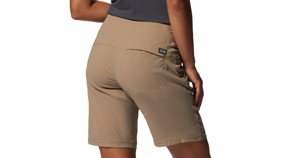 Mountain Hardwear Dynama/2 Bermuda Shorts - Womens, Khaki, Medium, 1880761297-Khaki-M-R