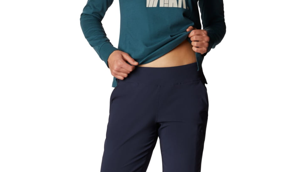 Mountain Hardwear Dynama/2 Pant - Womens, Dark Zinc, Large, 1880731406-L