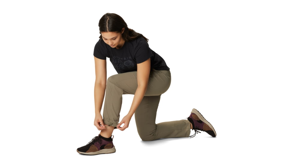 Mountain Hardwear Dynama/2 Pant - Womens, Light Army, Large, Regular, 1880731333-L-R