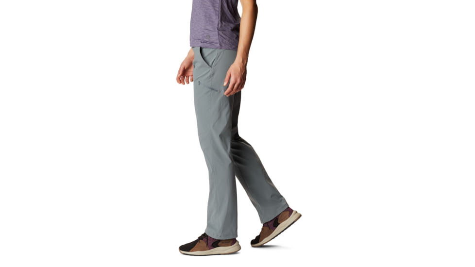 Mountain Hardwear Dynama/2 Pant - Womens, Light Storm, Large, Short, OL8623054-L-S